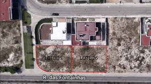 Lote unifamiliar, 416 m2 em Comeira – M.Grande ( LOTE 26 )